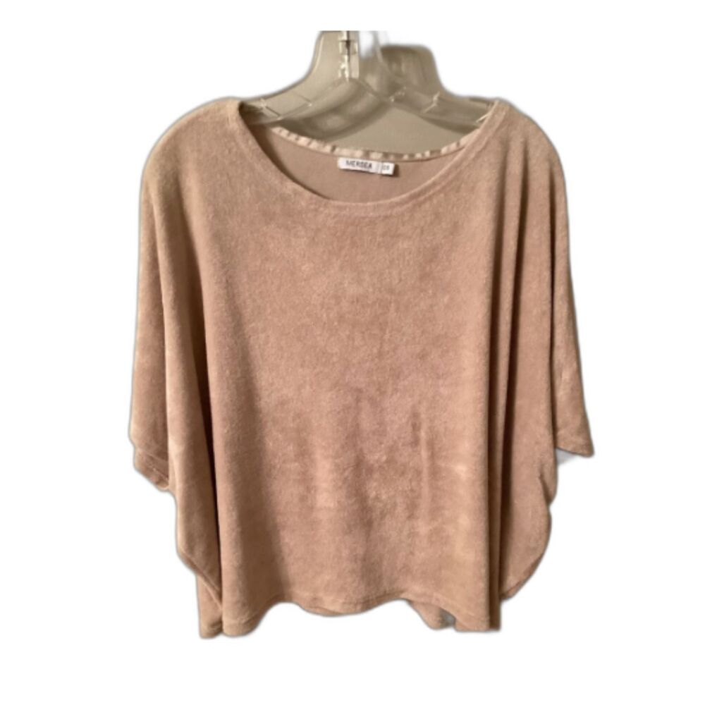 Mersea Captiva Terry Slouch Tee One Size Tan